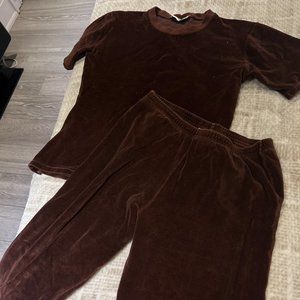 Authentic Vintage Michael Kors Velour Set